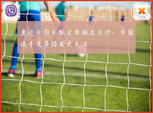 奥运会羽毛球女单排名出炉，中国选手竞争格局受关注